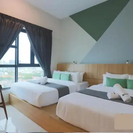 Melaka Town/Sea View/10 Min To Jonker/4-6Pax Apartment Exterior photo